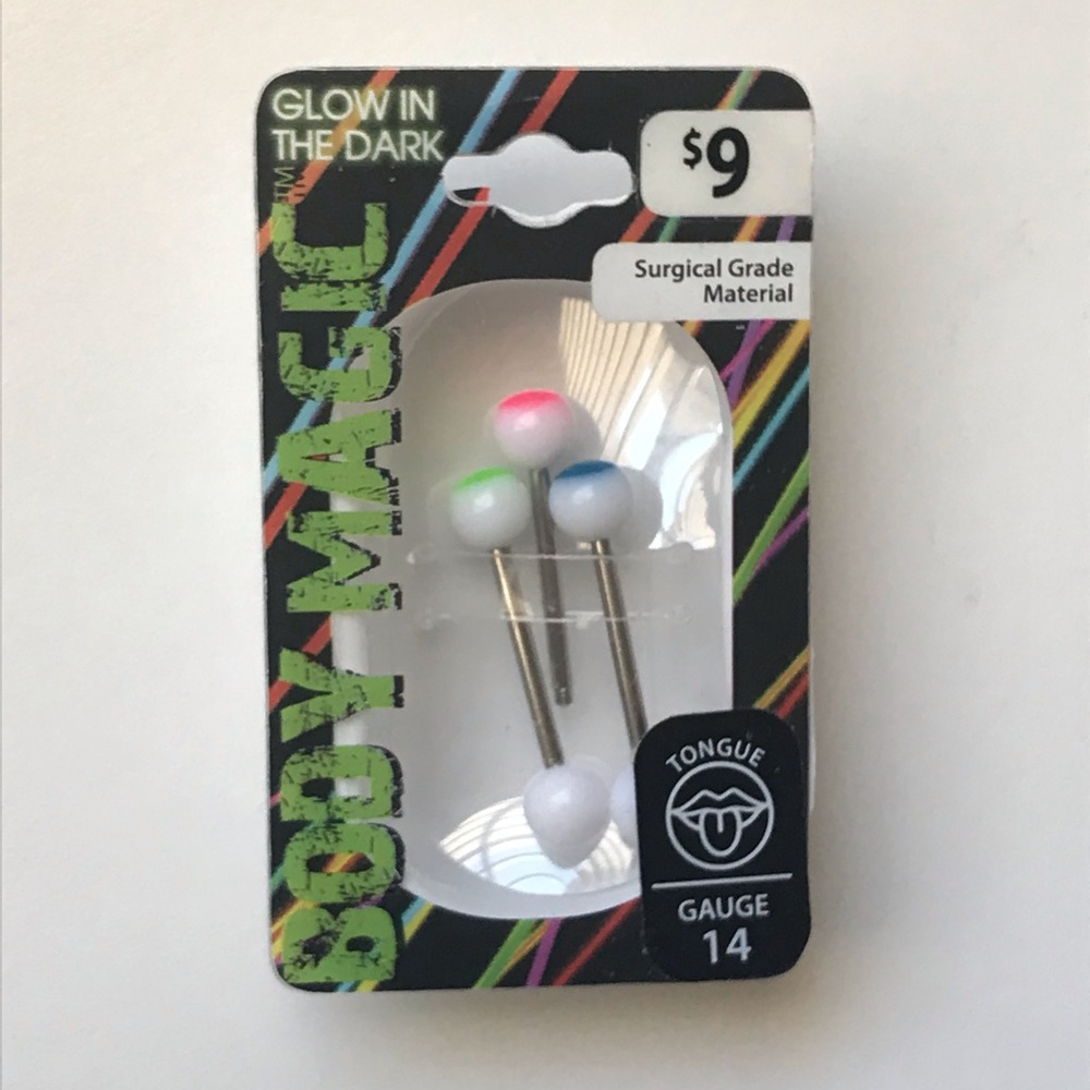 Tongue rings (3 pack)